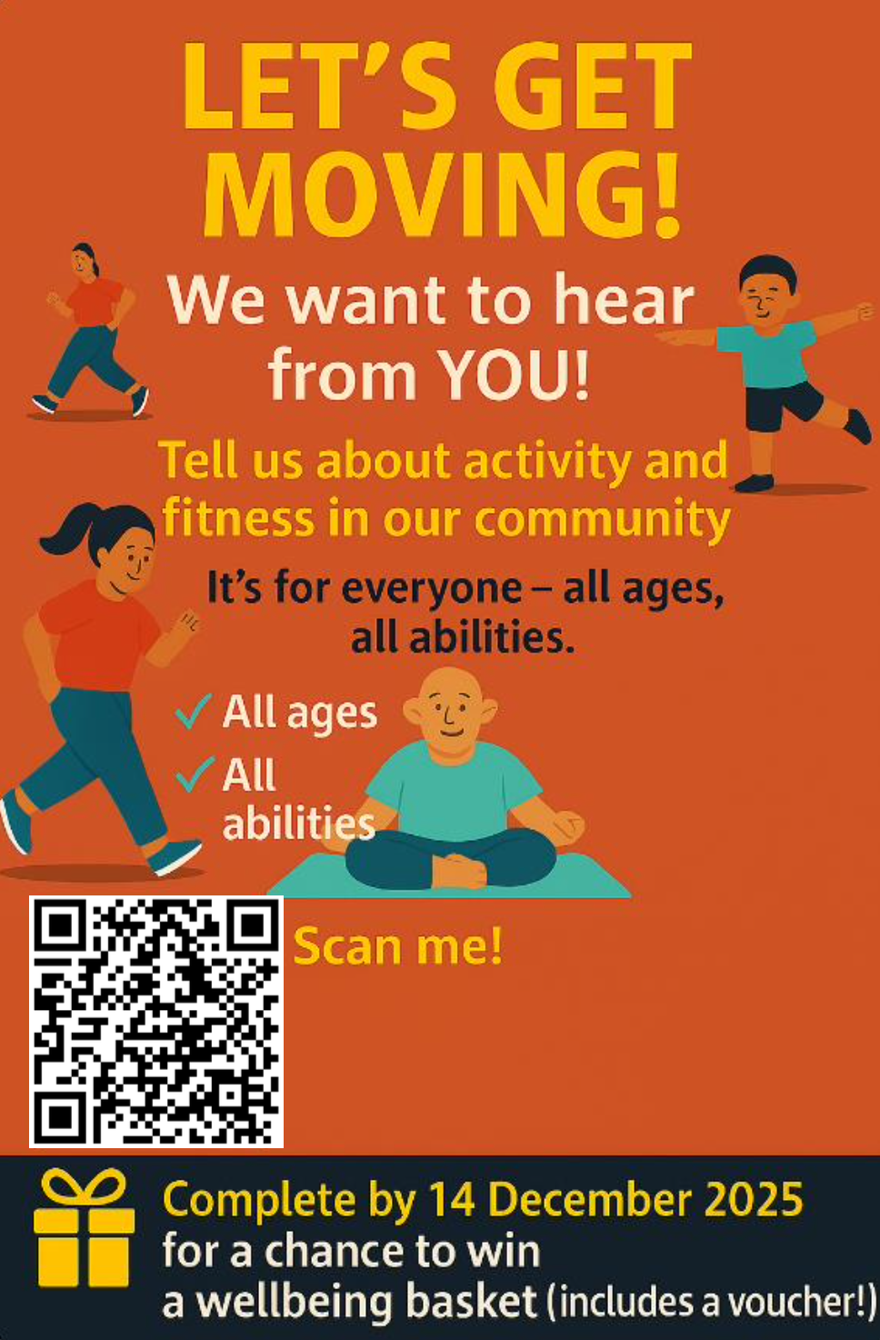 lets get moving poster